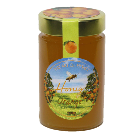 Raw Orange Blossom honey 250g
