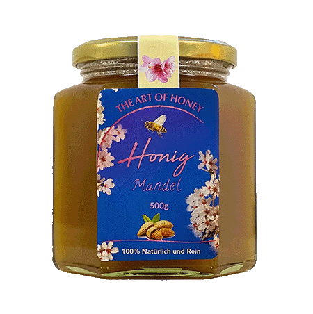 Almond honey 500g