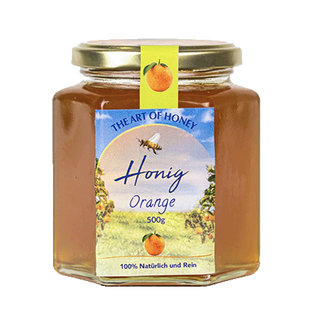 Orange honey 500g